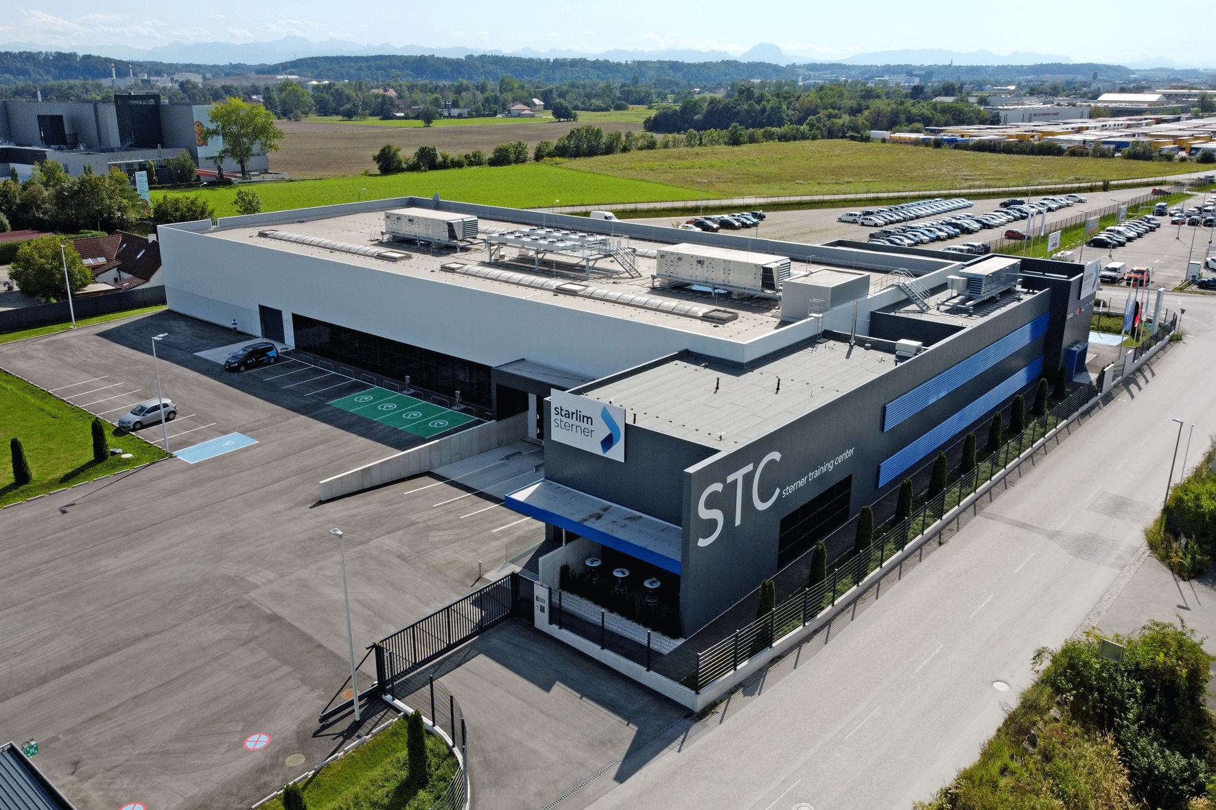 Ansicht vom sterner training center in Wels